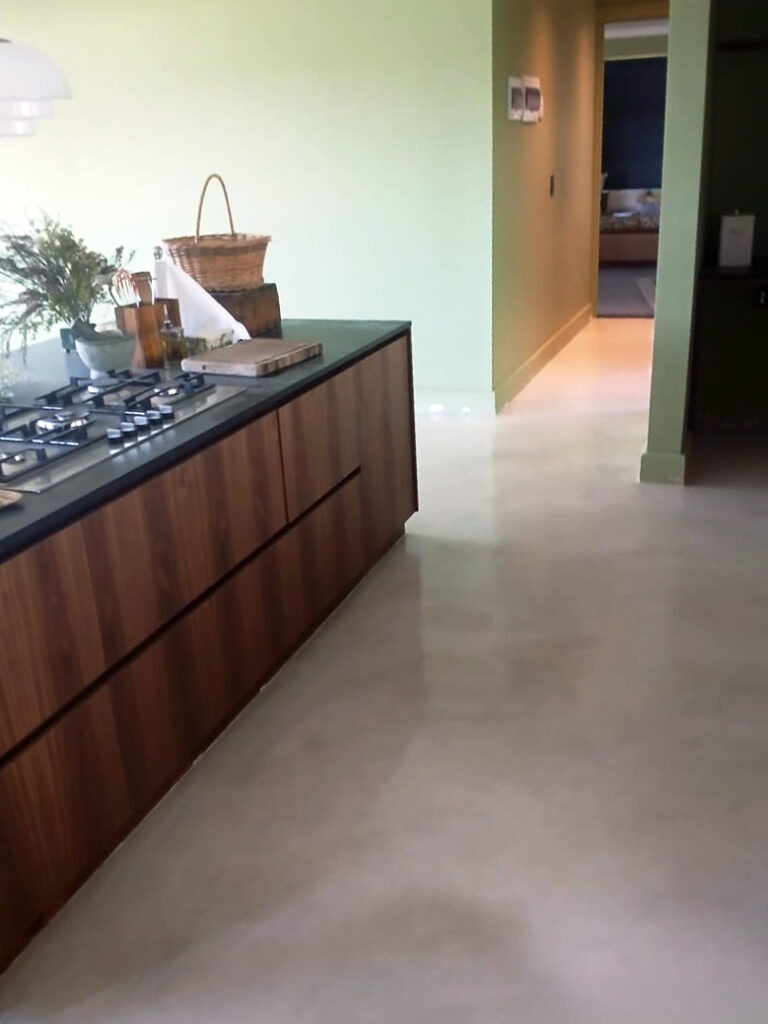 contemporary cement flooring Cape Town