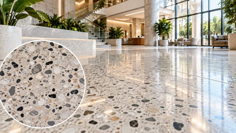 Cement Terrazzo Flooring