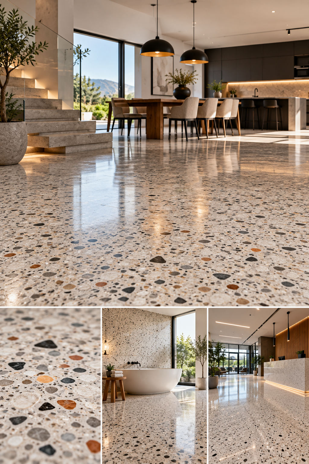 Modern Terrazzo Interiors Collection